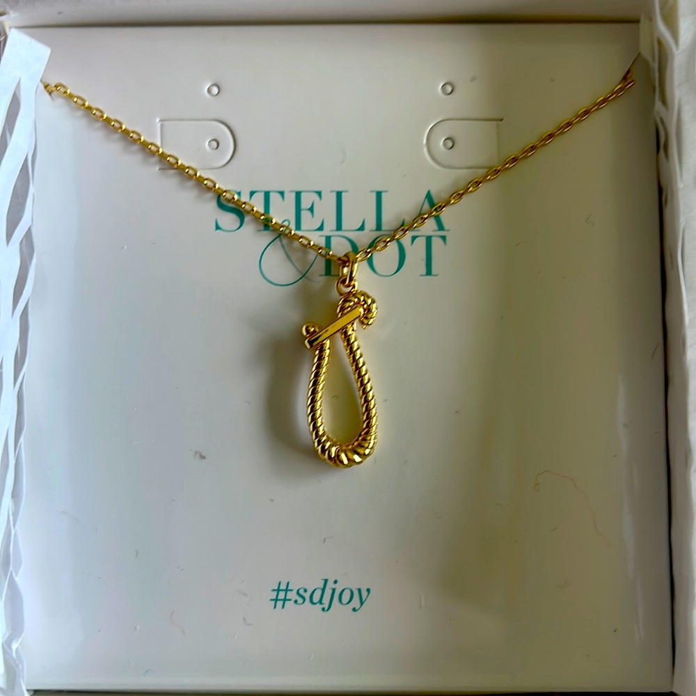 Momento Nautical Charm Keeper necklace Gold